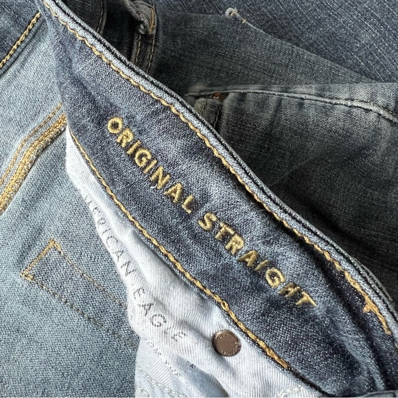 AE Men’s Original Straight Jeans - Picture 5 of 7